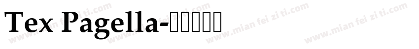 Tex Pagella字体转换